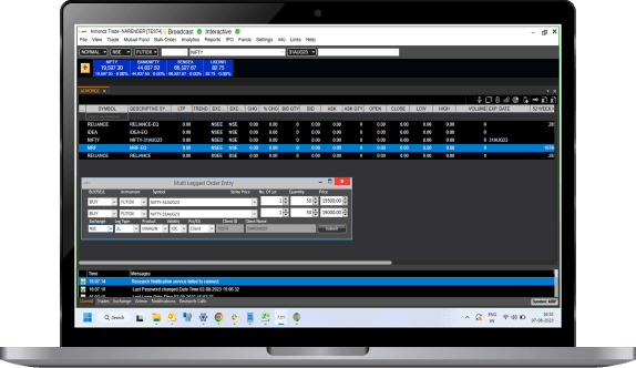 Advance order & analysis image view